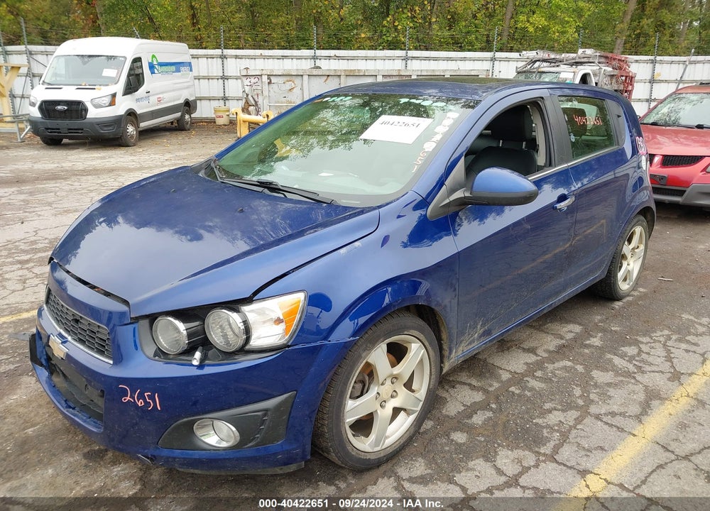 2014 CHEVROLET SONIC LTZ AUTO VIN: 1G1JE6SB4E4153643
