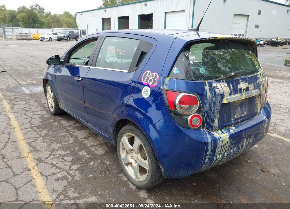 2014 CHEVROLET SONIC LTZ AUTO VIN: 1G1JE6SB4E4153643