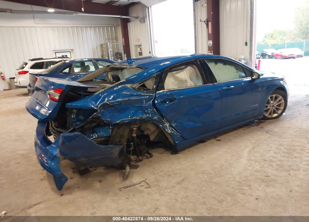 2019 FORD FUSION HYBRID SE VIN: 3FA6P0LU6KR126120