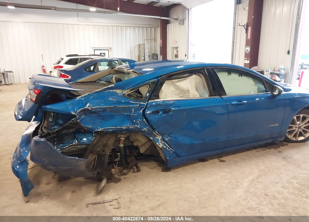 2019 FORD FUSION HYBRID SE VIN: 3FA6P0LU6KR126120