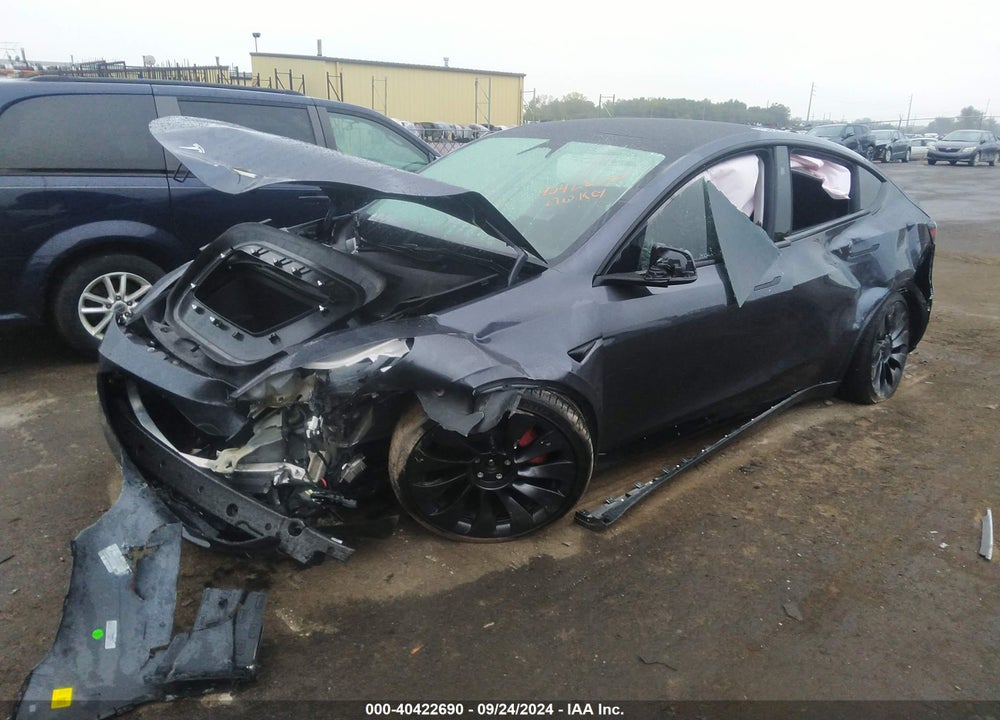 2023 TESLA MODEL Y AWD/PERFORMANCE DUAL MOTOR ALL-WHEEL DRIVE VIN: 7SAYGDEF4PF906735