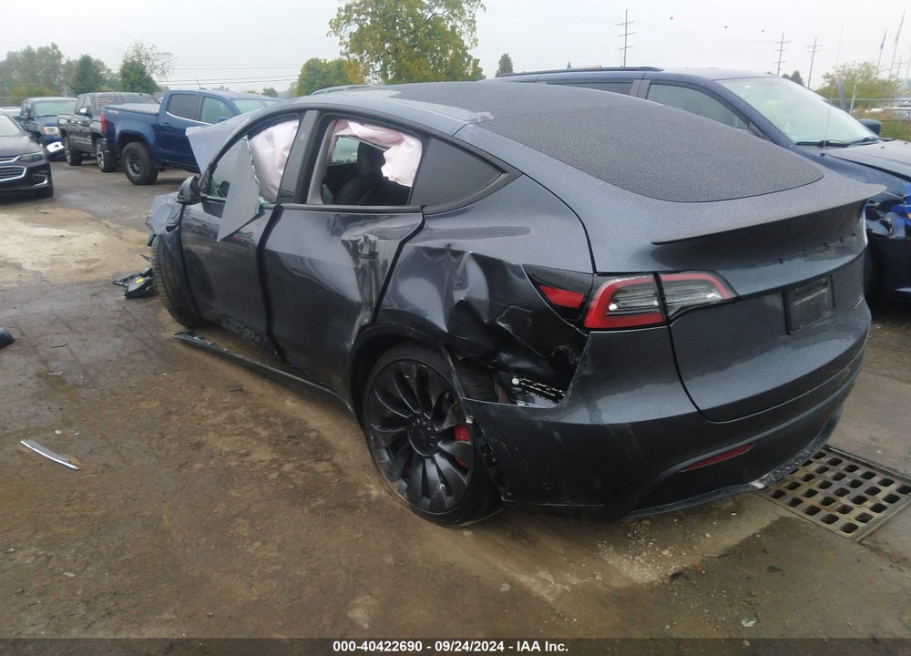 2023 TESLA MODEL Y AWD/PERFORMANCE DUAL MOTOR ALL-WHEEL DRIVE VIN: 7SAYGDEF4PF906735