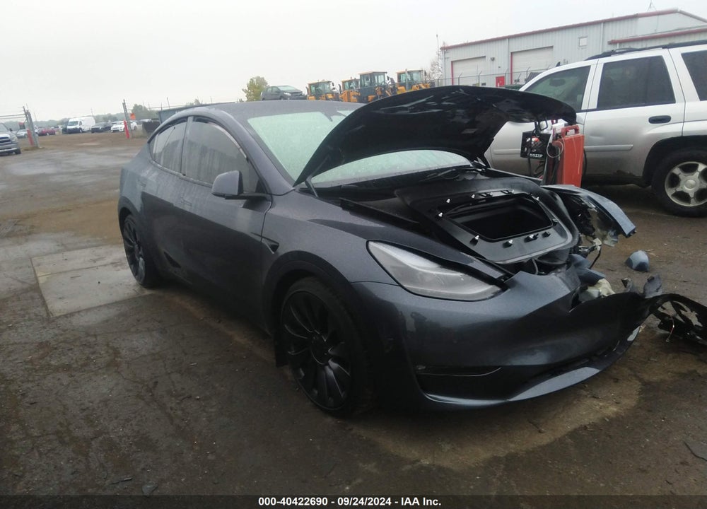 2023 TESLA MODEL Y AWD/PERFORMANCE DUAL MOTOR ALL-WHEEL DRIVE VIN: 7SAYGDEF4PF906735