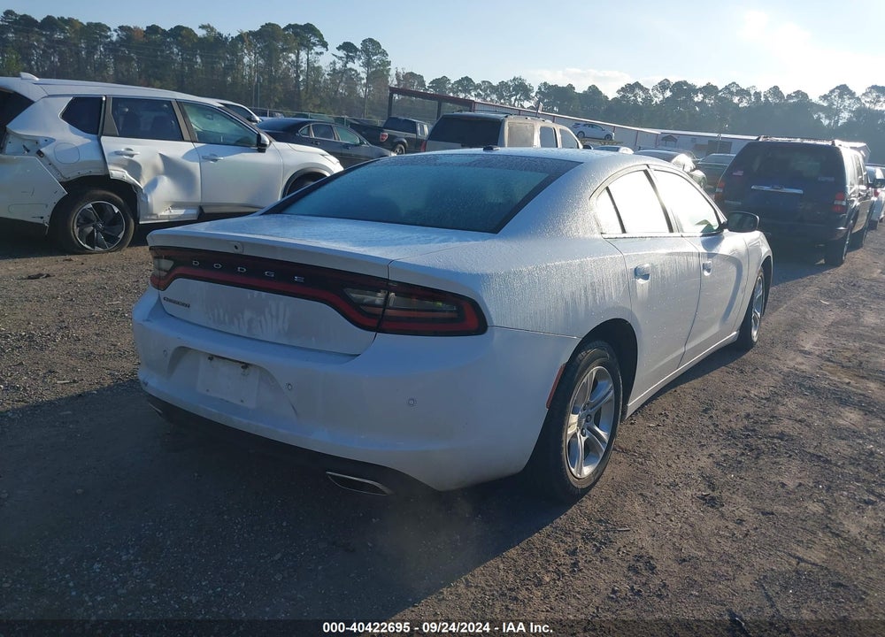 2022 DODGE CHARGER SXT RWD VIN: 2C3CDXBG8NH129325