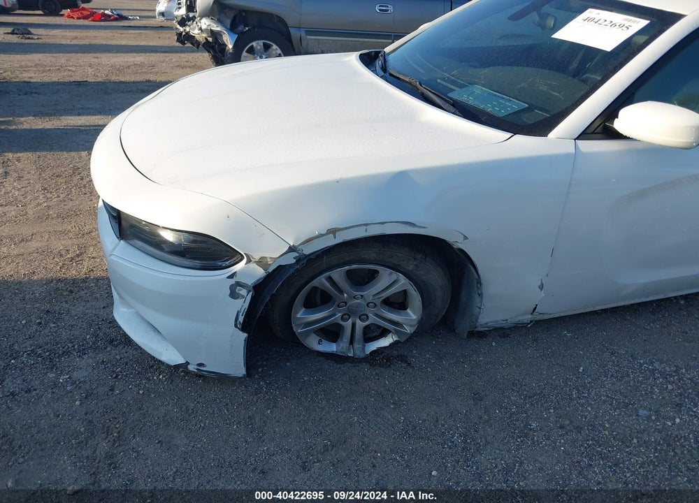 2022 DODGE CHARGER SXT RWD VIN: 2C3CDXBG8NH129325