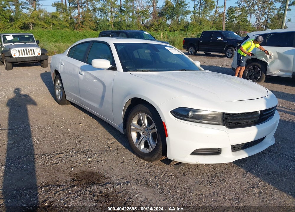 2022 DODGE CHARGER SXT RWD VIN: 2C3CDXBG8NH129325