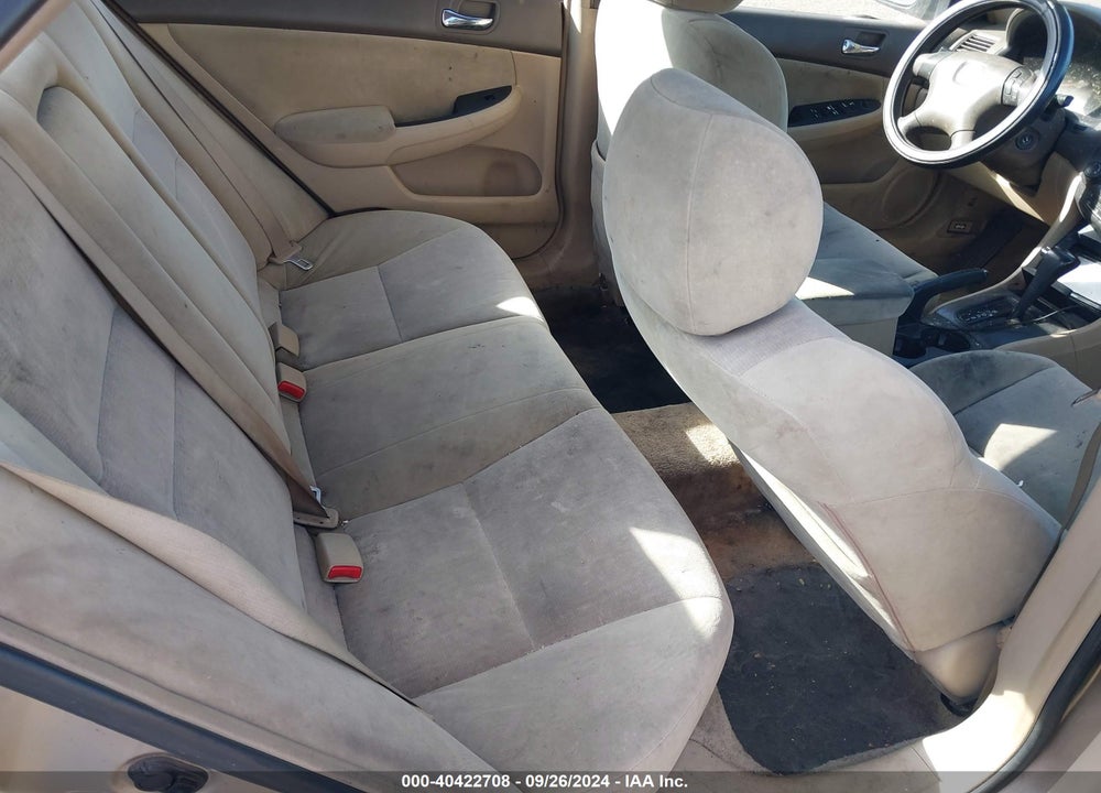 2003 HONDA ACCORD 2.4 LX VIN: 3HGCM56373G708005