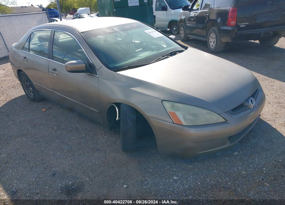2003 HONDA ACCORD 2.4 LX VIN: 3HGCM56373G708005