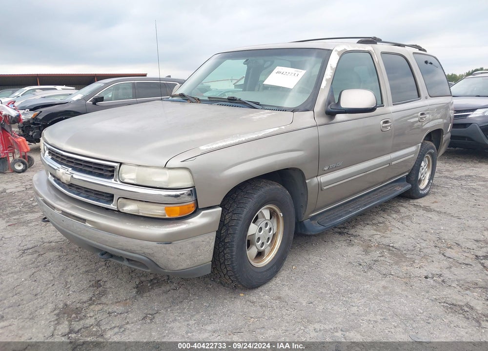 2001 CHEVROLET TAHOE LT VIN: 1GNEK13T01R129713