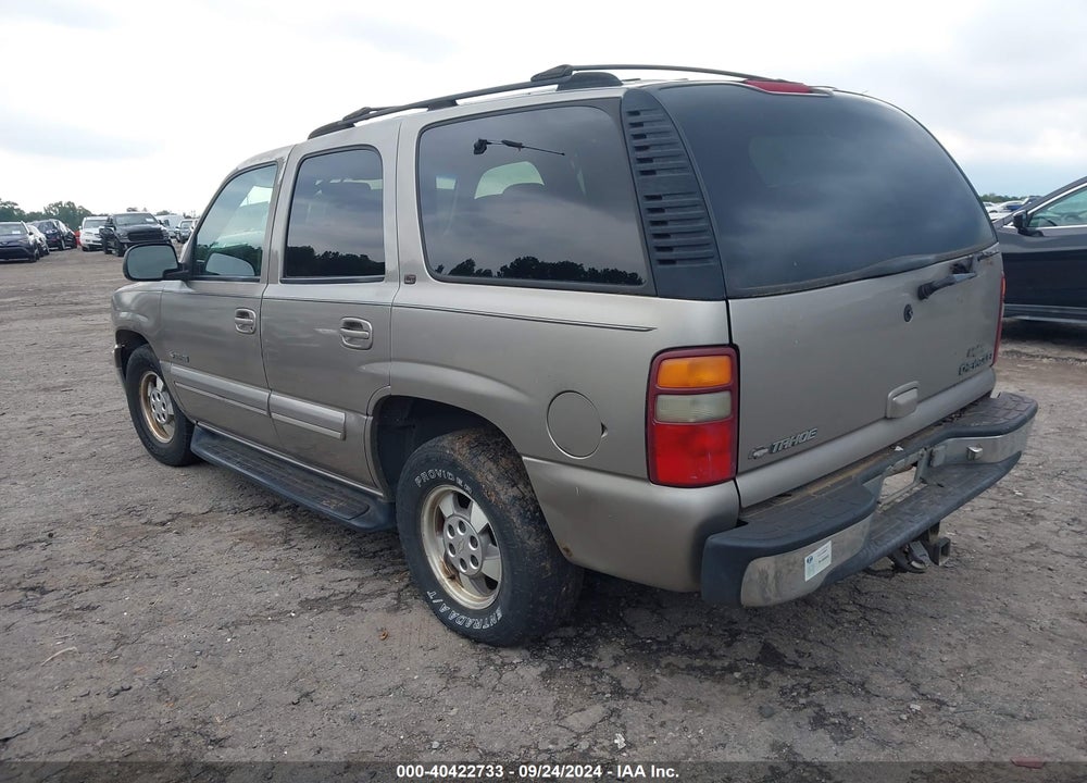 2001 CHEVROLET TAHOE LT VIN: 1GNEK13T01R129713