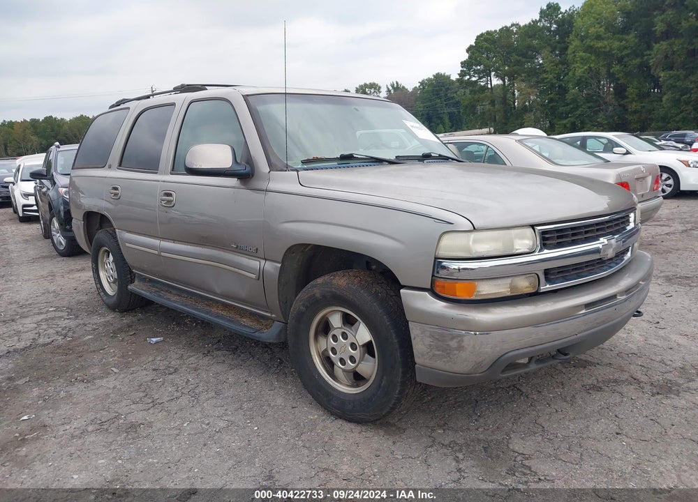 2001 CHEVROLET TAHOE LT VIN: 1GNEK13T01R129713