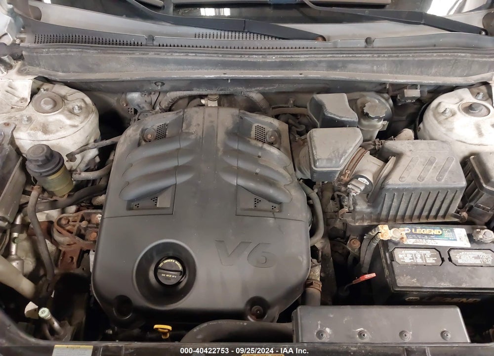 2009 HYUNDAI SANTA FE SE VIN: 5NMSH73EX9H297471
