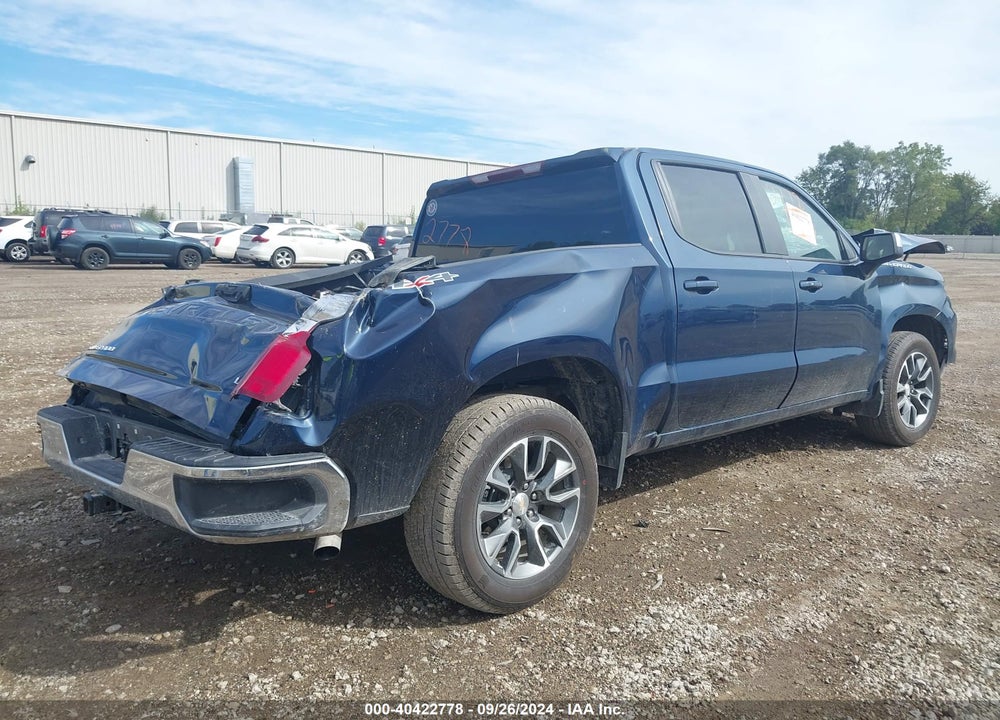 2023 CHEVROLET SILVERADO 1500 4WD SHORT BED LT WITH 2FL VIN: 1GCPDKEK7PZ198462