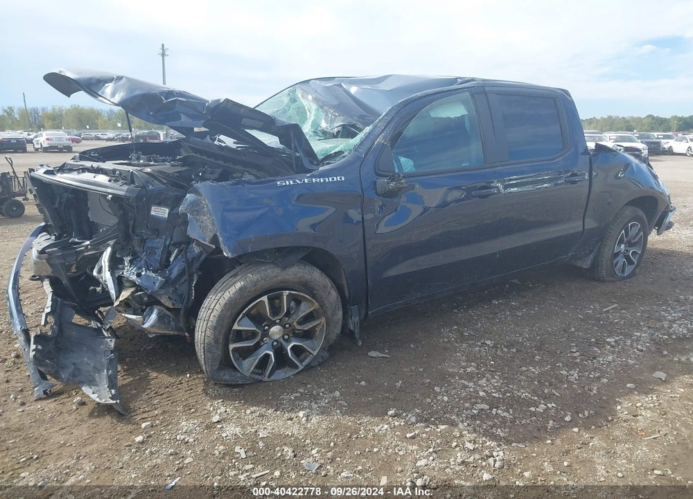 2023 CHEVROLET SILVERADO 1500 4WD SHORT BED LT WITH 2FL VIN: 1GCPDKEK7PZ198462
