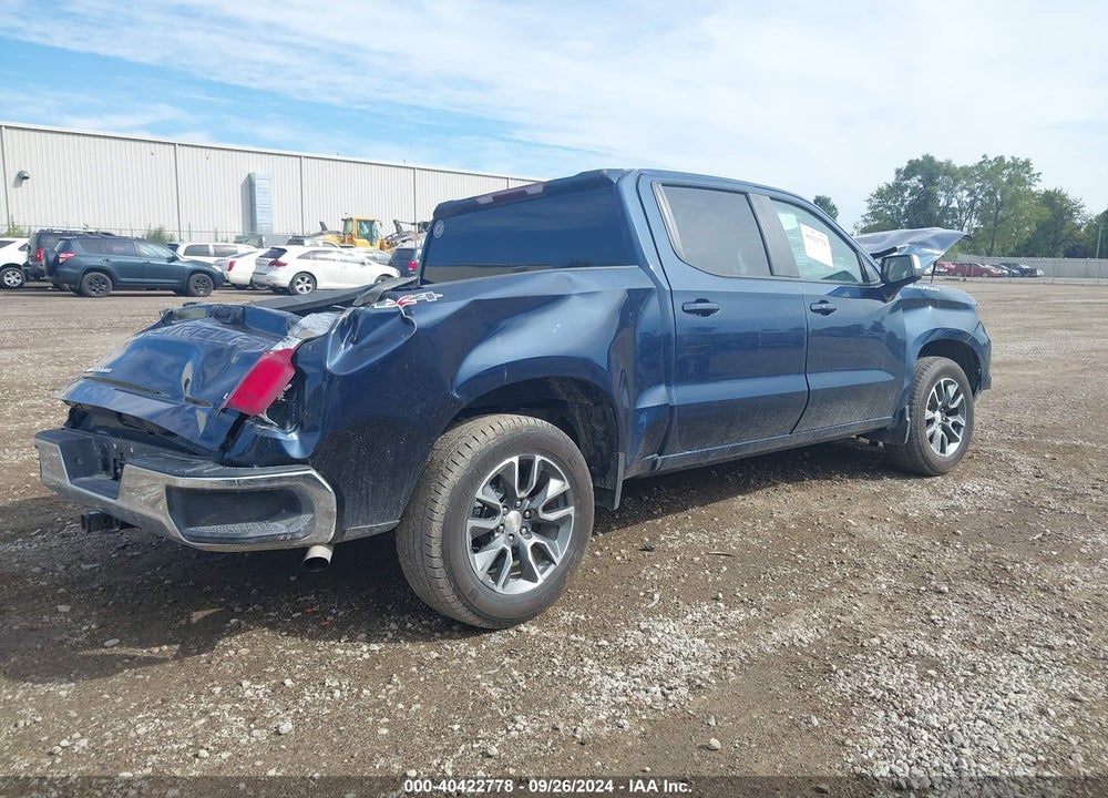 2023 CHEVROLET SILVERADO 1500 4WD SHORT BED LT WITH 2FL VIN: 1GCPDKEK7PZ198462