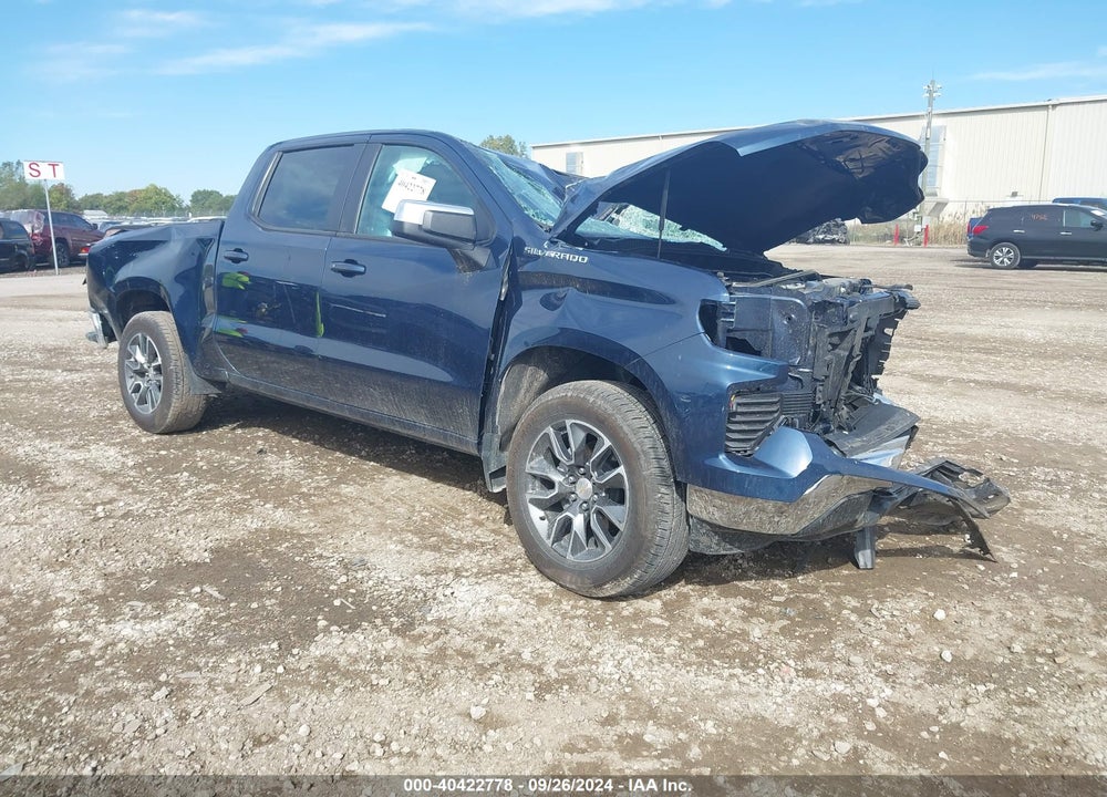 2023 CHEVROLET SILVERADO 1500 4WD SHORT BED LT WITH 2FL VIN: 1GCPDKEK7PZ198462