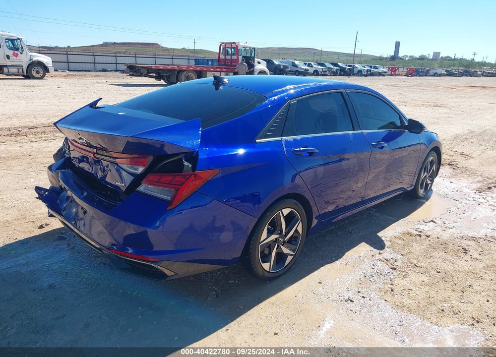 2021 HYUNDAI ELANTRA LIMITED VIN: KMHLP4AG6MU171017