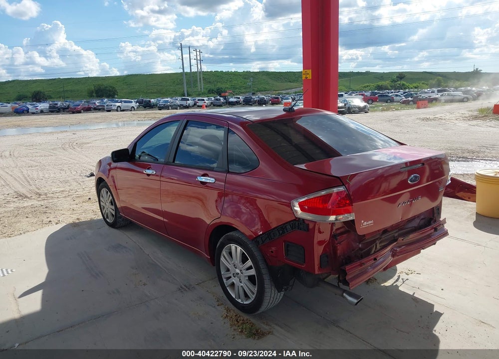 2011 FORD FOCUS SEL VIN: 1FAHP3HN9BW158505