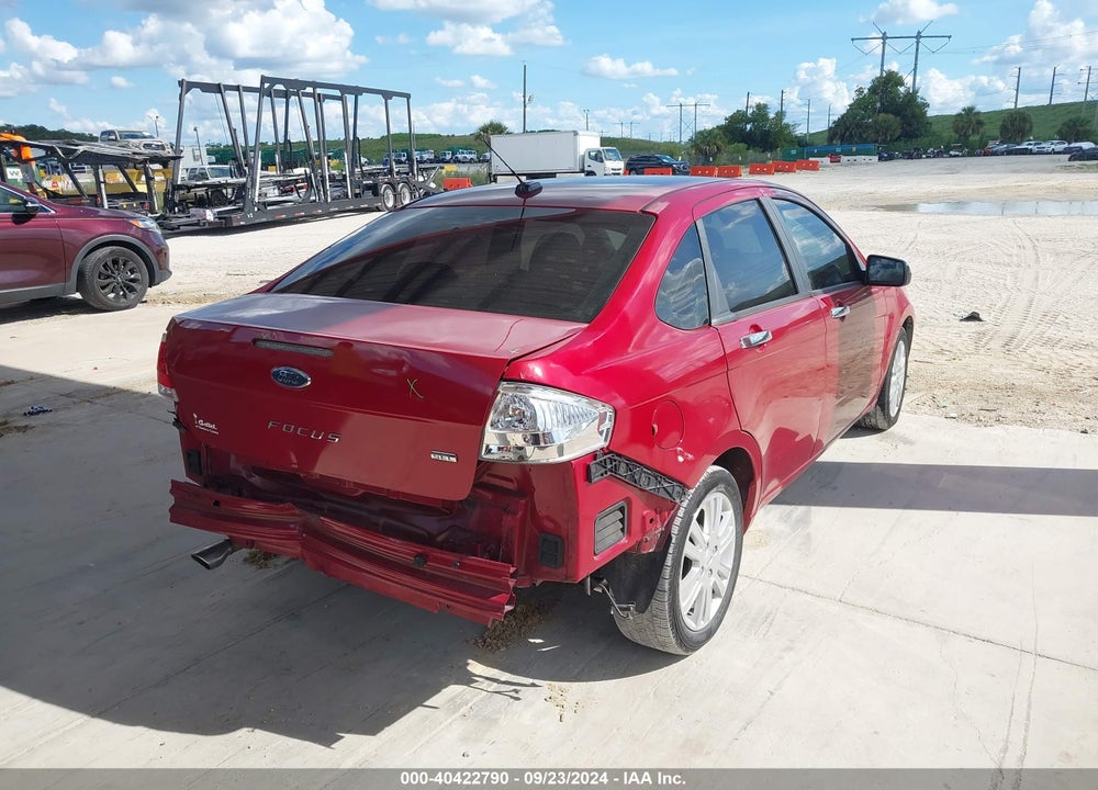 2011 FORD FOCUS SEL VIN: 1FAHP3HN9BW158505