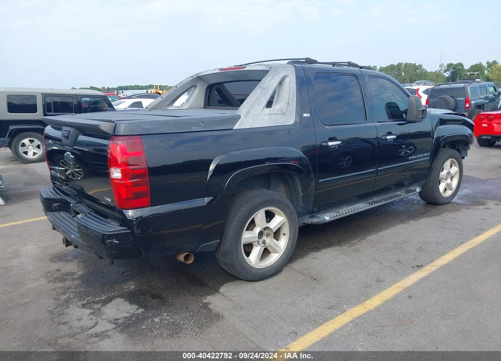 2007 CHEVROLET AVALANCHE 1500 LT VIN: 3GNFK12327G302503
