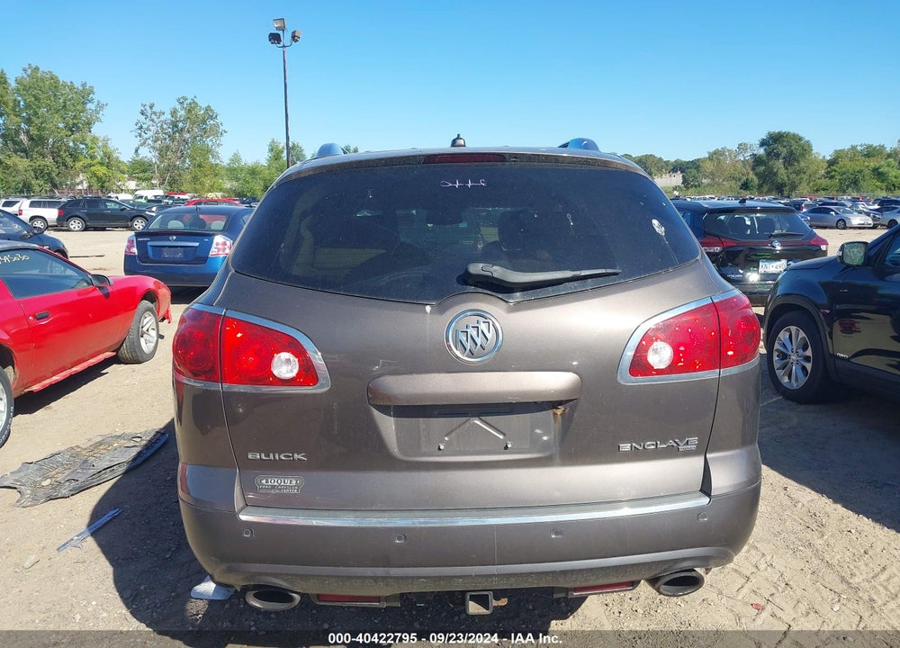 2012 BUICK ENCLAVE LEATHER VIN: 5GAKVCED2CJ134922