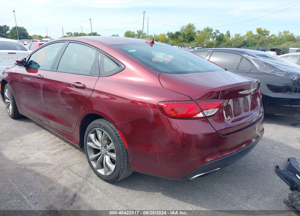 2016 CHRYSLER 200 S VIN: 1C3CCCBB8GN147091