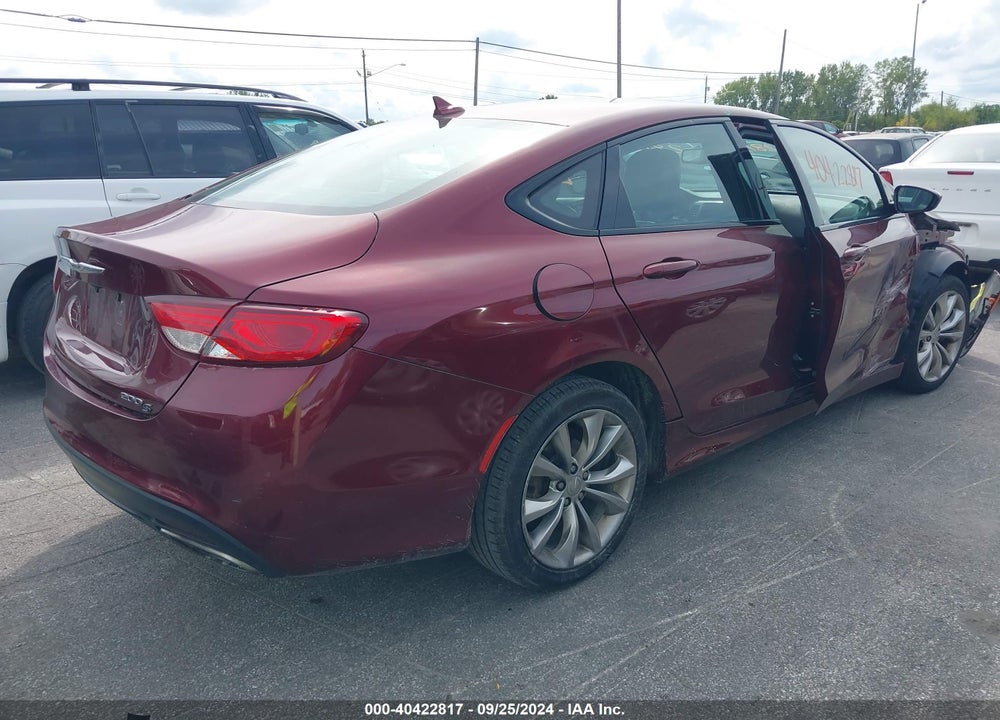2016 CHRYSLER 200 S VIN: 1C3CCCBB8GN147091