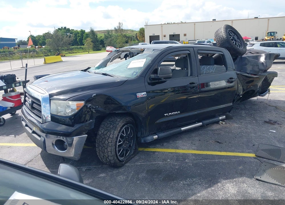 2008 TOYOTA TUNDRA BASE 5.7L V8 VIN: 5TFDV54158X049541