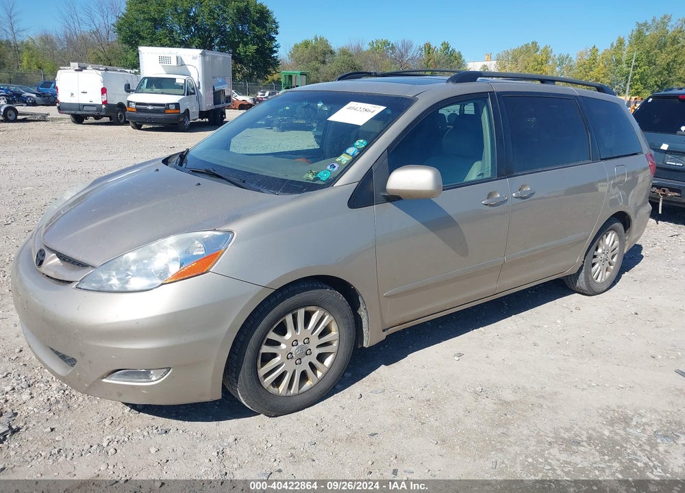 2008 TOYOTA SIENNA XLE VIN: 5TDZK22C08S101763