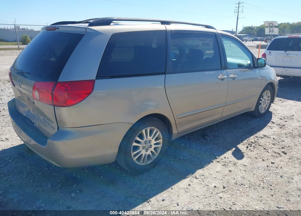 2008 TOYOTA SIENNA XLE VIN: 5TDZK22C08S101763