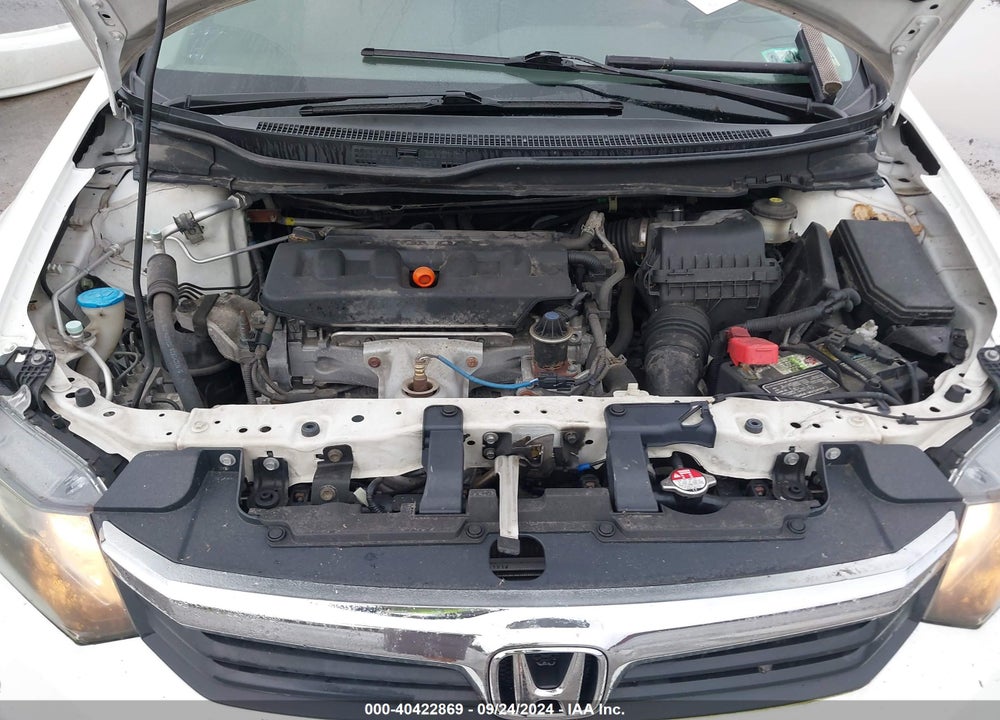 2012 HONDA CIVIC LX VIN: 19XFB2F54CE386503