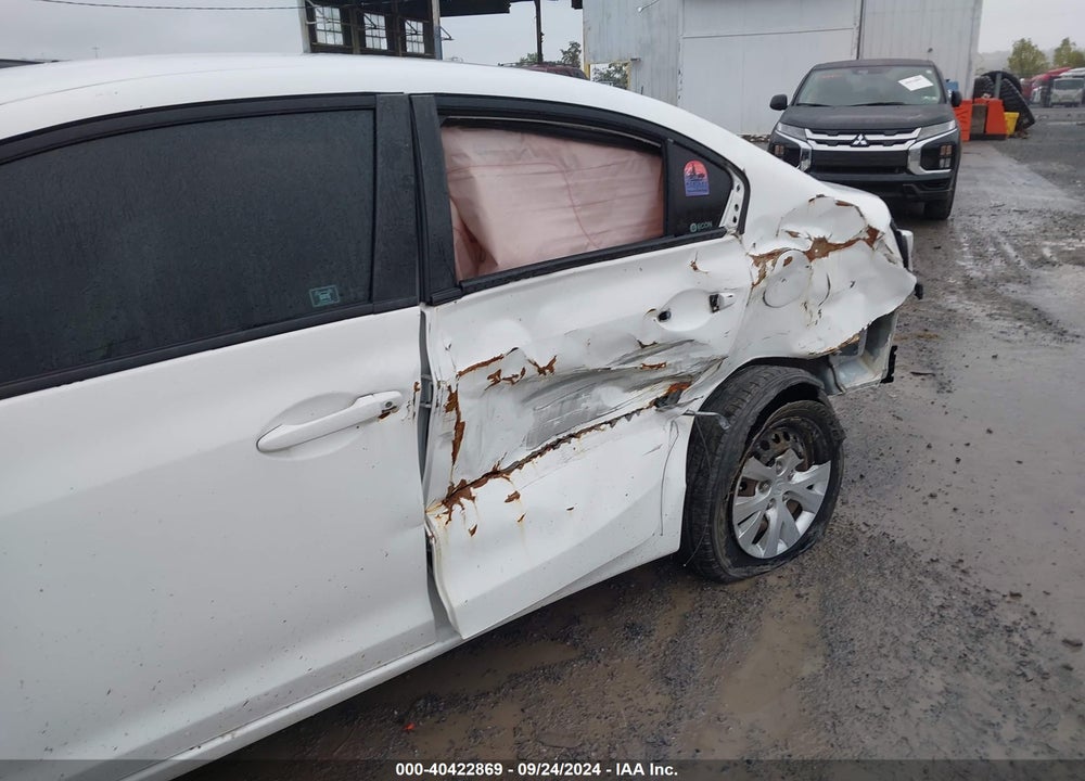2012 HONDA CIVIC LX VIN: 19XFB2F54CE386503
