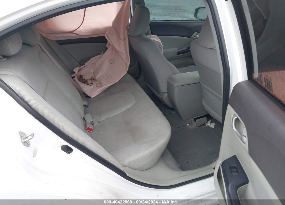 2012 HONDA CIVIC LX VIN: 19XFB2F54CE386503