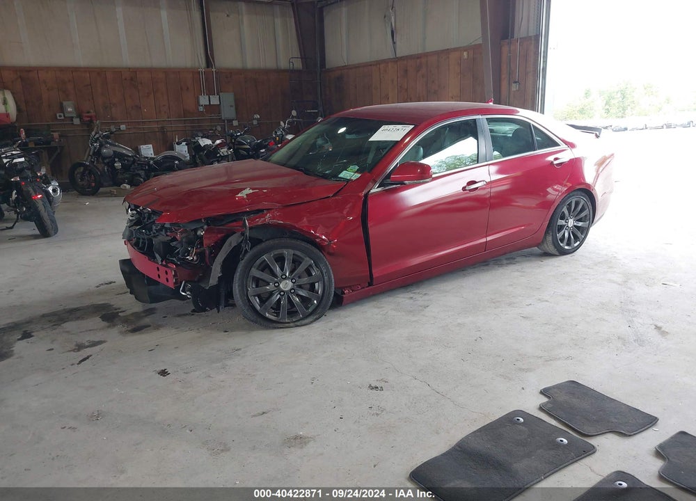 2013 CADILLAC ATS LUXURY VIN: 1G6AH5R30D0111776