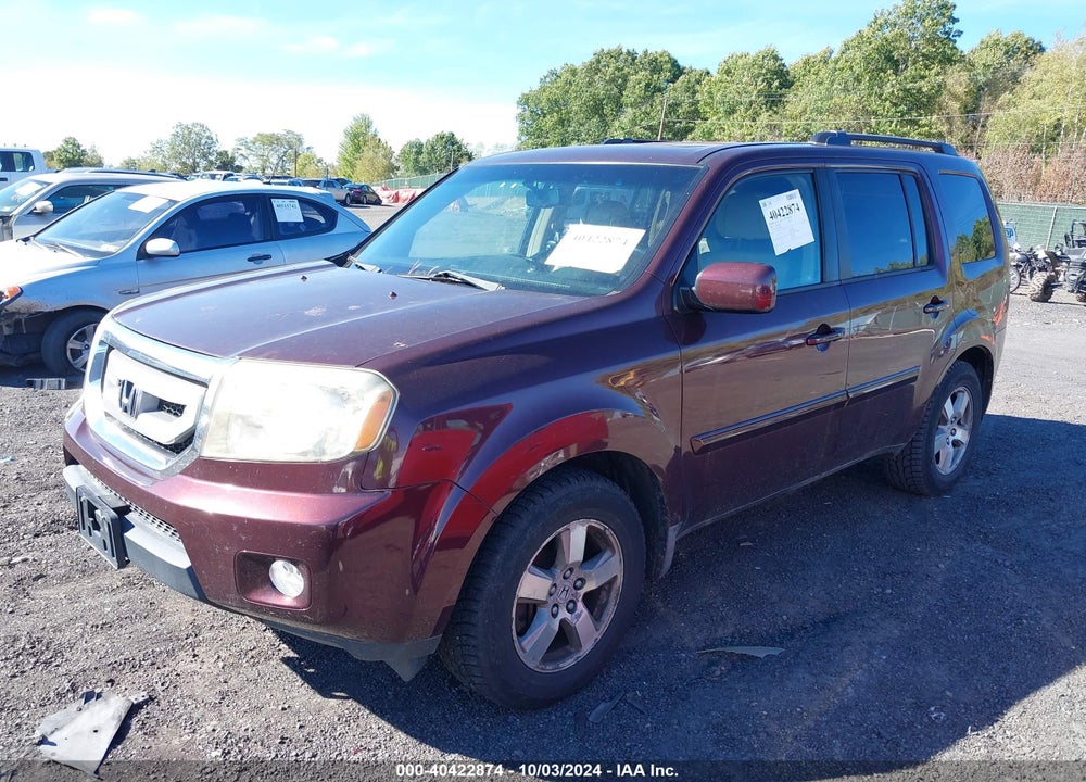 2009 HONDA PILOT EX-L VIN: 5FNYF486X9B019106