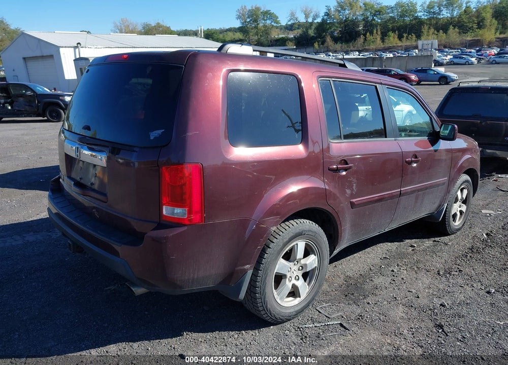2009 HONDA PILOT EX-L VIN: 5FNYF486X9B019106