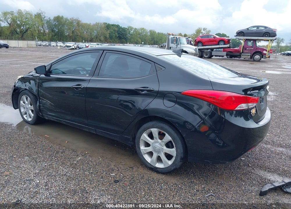 2013 HYUNDAI ELANTRA LIMITED VIN: 5NPDH4AE9DH252611