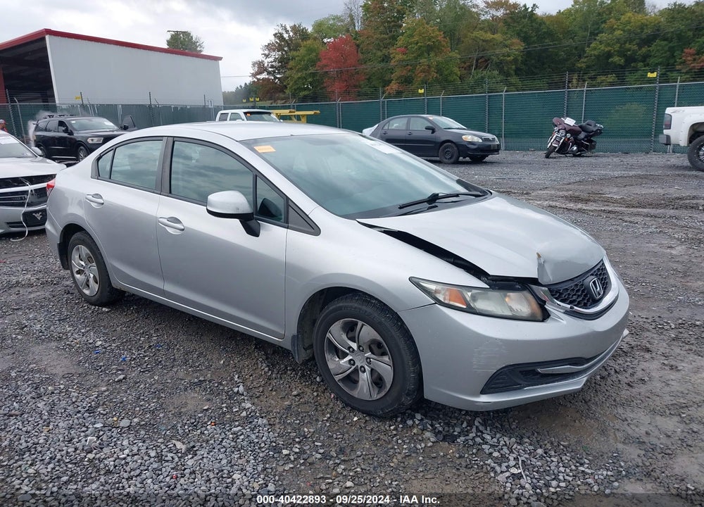 2013 HONDA CIVIC LX VIN: 19XFB2F53DE048849