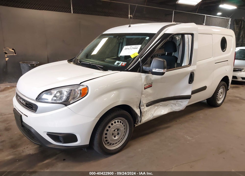 2022 RAM PROMASTER CITY CARGO VAN VIN: ZFBHRFAB4N6X49788