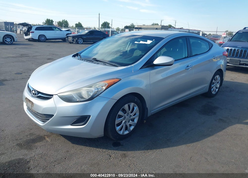 2013 HYUNDAI ELANTRA GLS VIN: 5NPDH4AE7DH194269