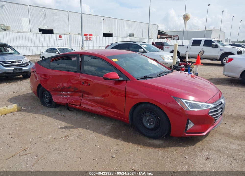 2019 HYUNDAI ELANTRA SE VIN: 5NPD74LF6KH477395