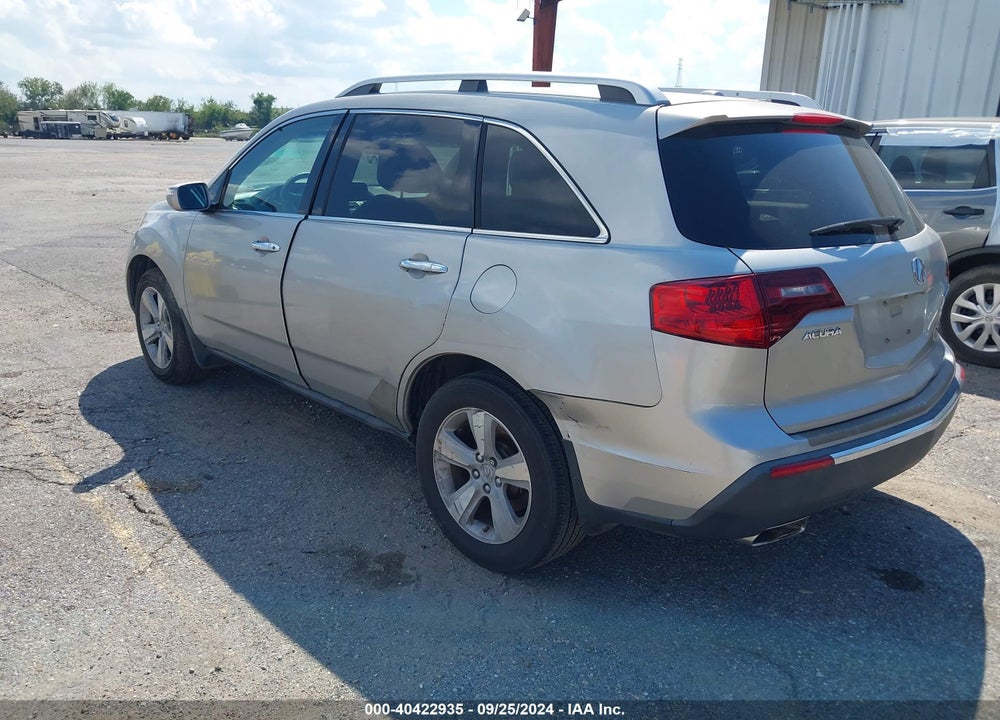 2010 ACURA MDX TECHNOLOGY PACKAGE VIN: 2HNYD2H62AH524186