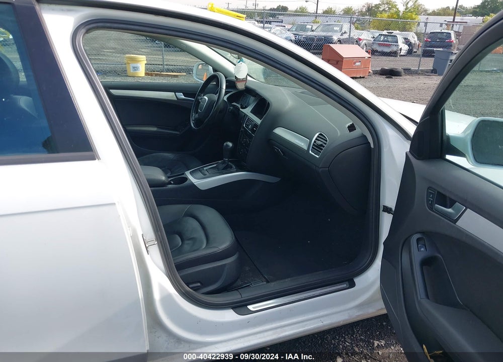 2011 AUDI A4 2.0T PREMIUM VIN: WAUBFAFL6BN010386