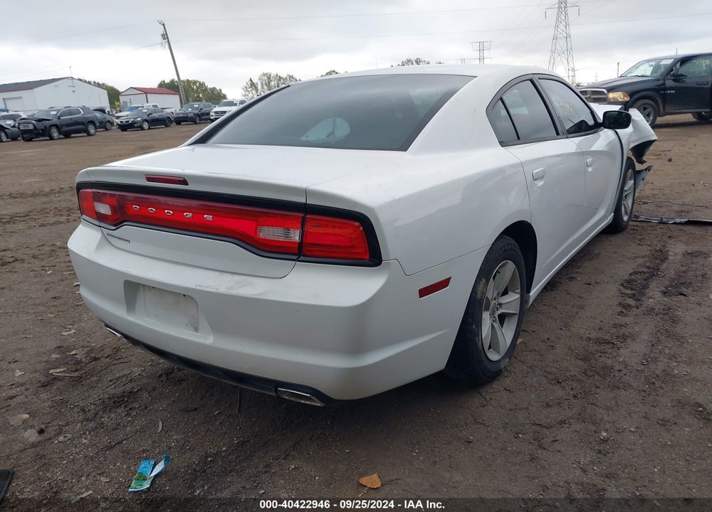 2014 DODGE CHARGER SE VIN: 2C3CDXBG5EH375118