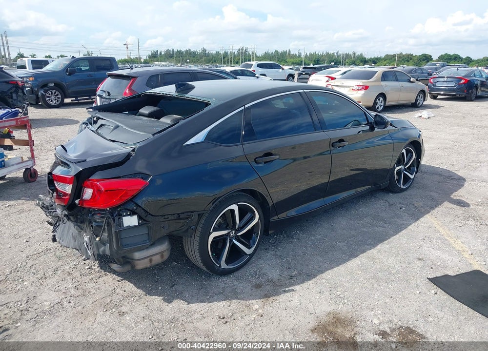 2021 HONDA ACCORD SPORT 2.0T VIN: 1HGCV2F36MA019942