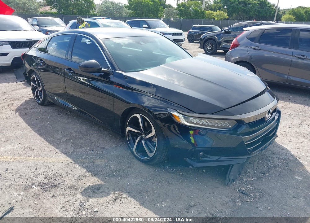 2021 HONDA ACCORD SPORT 2.0T VIN: 1HGCV2F36MA019942