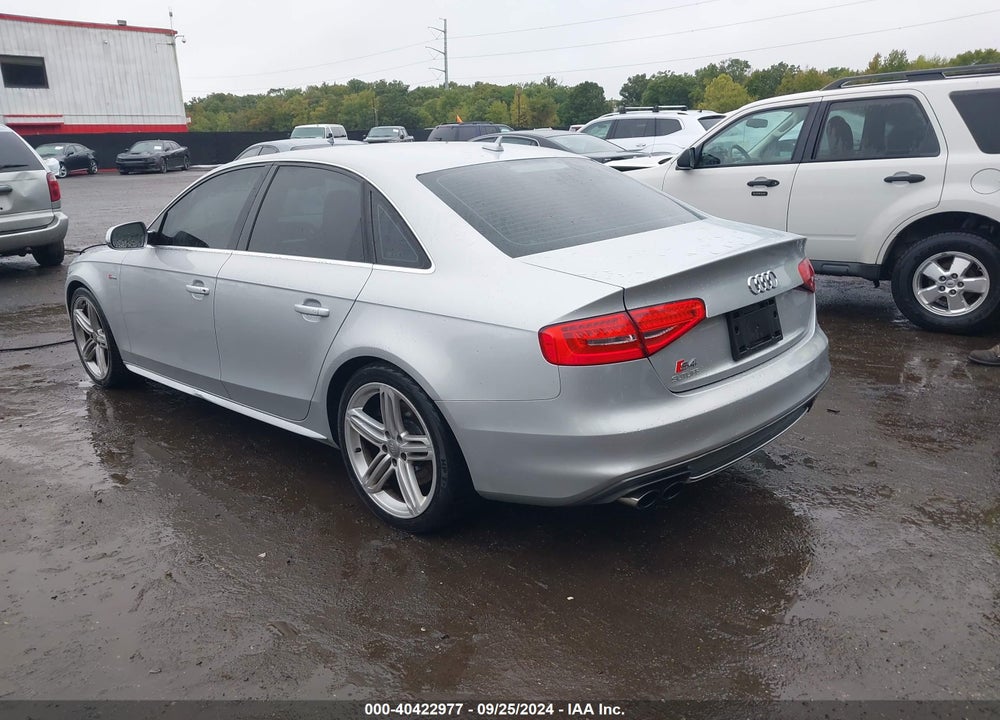 2014 AUDI S4 3.0T PREMIUM PLUS VIN: WAUBGAFL5EA126378
