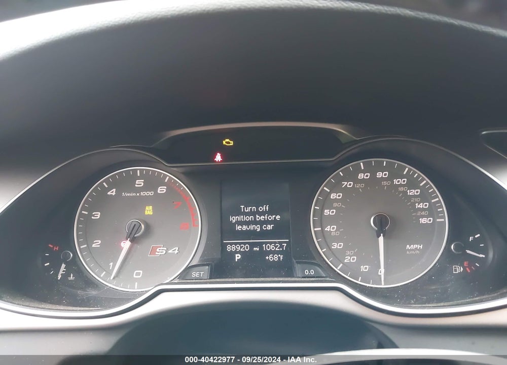 2014 AUDI S4 3.0T PREMIUM PLUS VIN: WAUBGAFL5EA126378