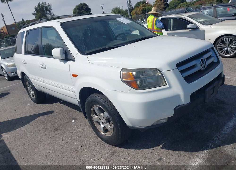 2007 HONDA PILOT EX-L VIN: 2HKYF185X7H522154