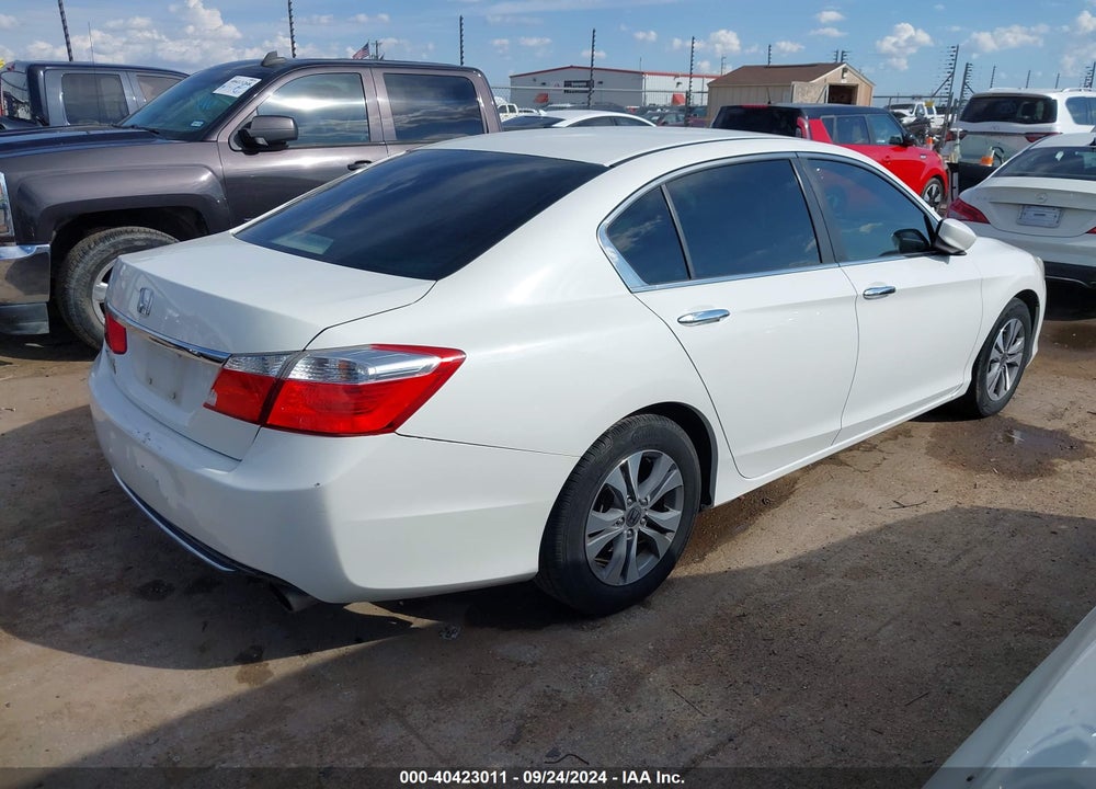 2014 HONDA ACCORD LX VIN: 1HGCR2F37EA128237
